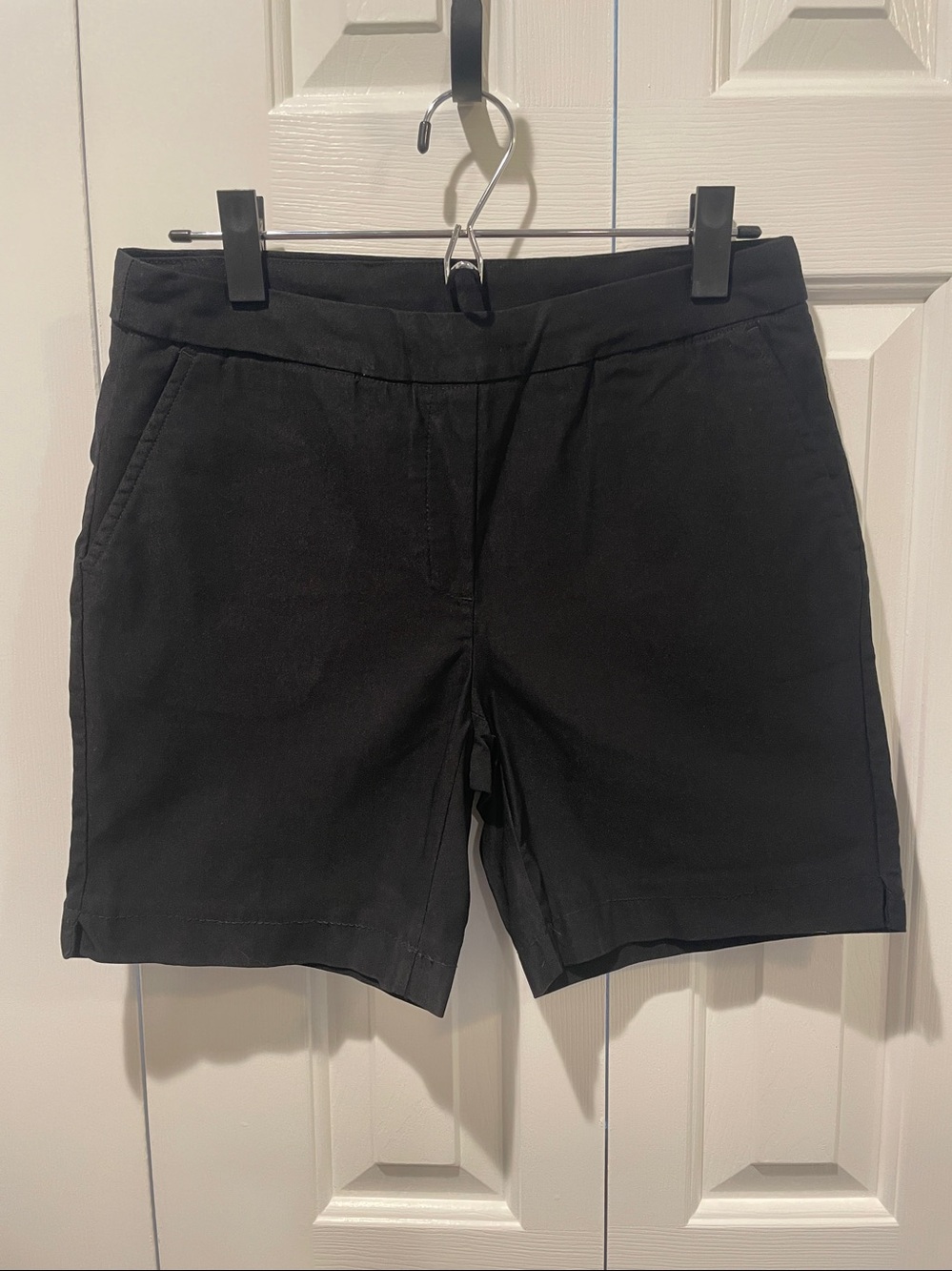 Tribal Black Women's Stretch Pull-On Shorts Size 2